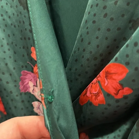 ALEXIA ADMOR $245 (minor flaws) Tala Wrap Maxi Dress size 4 - Picture 4 of 7